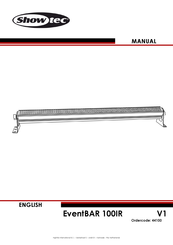 SHOWTEC EventBAR 100IR Manual