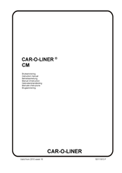 Car-O-Liner CM 253 Instruction Manual
