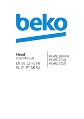 Beko HCA91731X User Manual