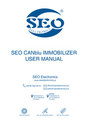 SEO Electronics CANblu User Manual