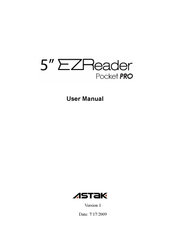 Astak EZReader PocketPro User Manual