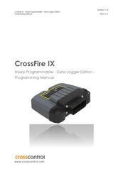 crosscontrol CrossFire IX Programming Manual