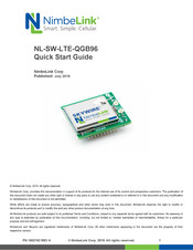 NimbeLink NL-SW-LTE-QGB96 Quick Start Manual