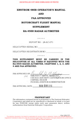 FreeFlight RA-4500 Operator's Manual