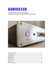 SINEWAVE GENIUS33D User Manual