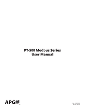 Apg PT-500 Series User Manual