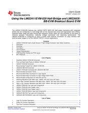 Texas Instruments LMG3411EVM-029 User Manual