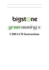BIGSTONE C200-LCD Instructions Manual