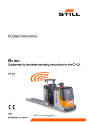 Still iGo neo CX-20 Supplement Instructions