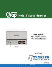 Winston Industries CVap HBK5D1 Use & Care Manual
