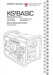 K&S BASIC KSB 8000DE ATSR Owner's Manual