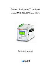 Licht MFC-400/I-IAC Technical Manual