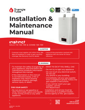 Triangletube Instinct SOLO 110 Installation & Maintenance Manual