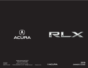 Acura RLX 2019 Owner's Manual
