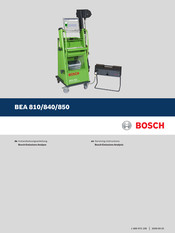 Bosch BEA 850 Servicing Instructions