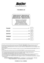 Butler ERGOLOCK.CBFI Instruction Manual