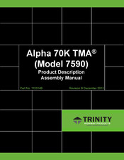 Trinity Alpha 70K TMA 7590 Product Description And Assembly Manual