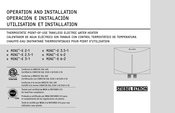 Stiebel Eltron MINI-E 3-1 Operation And Installation