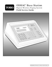 Toro OSMAC Field Service Manual
