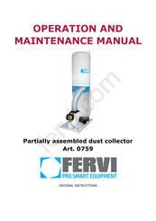 Fervi 0759 Operation And Service Manual