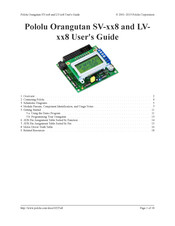 Pololu Corporation LV-8 Series User Manual