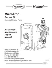 Advantage Controls MicroTron O Series Manual