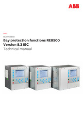 ABB Relion REB500 Technical Manual