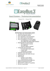 Sdataway Easy3-H Technical Documentation Manual