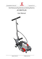 JC MACHINERY & TOOLS JC-GM-PLUS User Manual