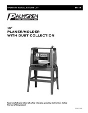 Palmgren 84115 Operating Manual & Parts List