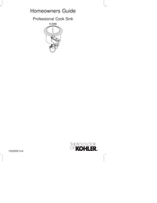 Kohler K-3396 Homeowner's Manual