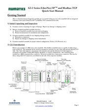 Numatics G2-2 Series Quick Start Manual