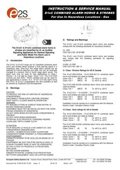 E2S D1xC Series Instructions/Service Manual