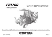 Baroness FS1700 Owner's Operating Manual
