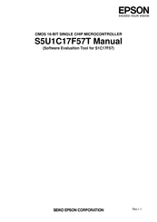 Epson S5U1C17F57T Manual