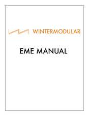 WINTERMODULAR EME Manual