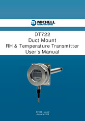 Michell Instruments DT722 User Manual