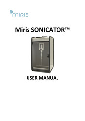 Miris SONICATOR User Manual