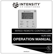 Intensity KJR-29B Operation Manual