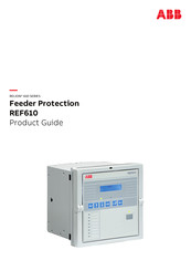 ABB RELION 610 Series Product Manual