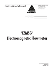 Anderson IZMSG Instruction Manual