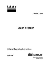 Taylor C300 Original Operating Instructions
