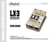 Radial Engineering LX-3 User Manual