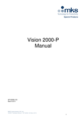 MKS Spectra Vision 2000-P Manual