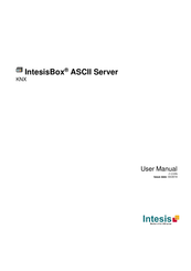 Intesis IntesisBox ASCII User Manual