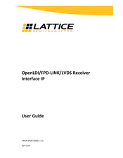 Lattice Semiconductor OpenLDI/FPD-LINK/LVDS User Manual