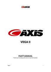 Axis VEGA II Pilot's Manual