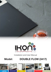 Ikon DOUBLE FLOW 3417 Installation And User Manual