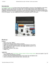 ElecFreaks Motor:bit User Manual
