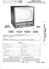 Ge Photofact Folder 21C115 Disassembly Instructions Manual